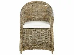 Beliani Puutarhatuoli Rottinki Luonnonväri 2 Kpl SUSUA -Ulkokalusteet shop undef src sa picid 824190 type whitesh image scaled