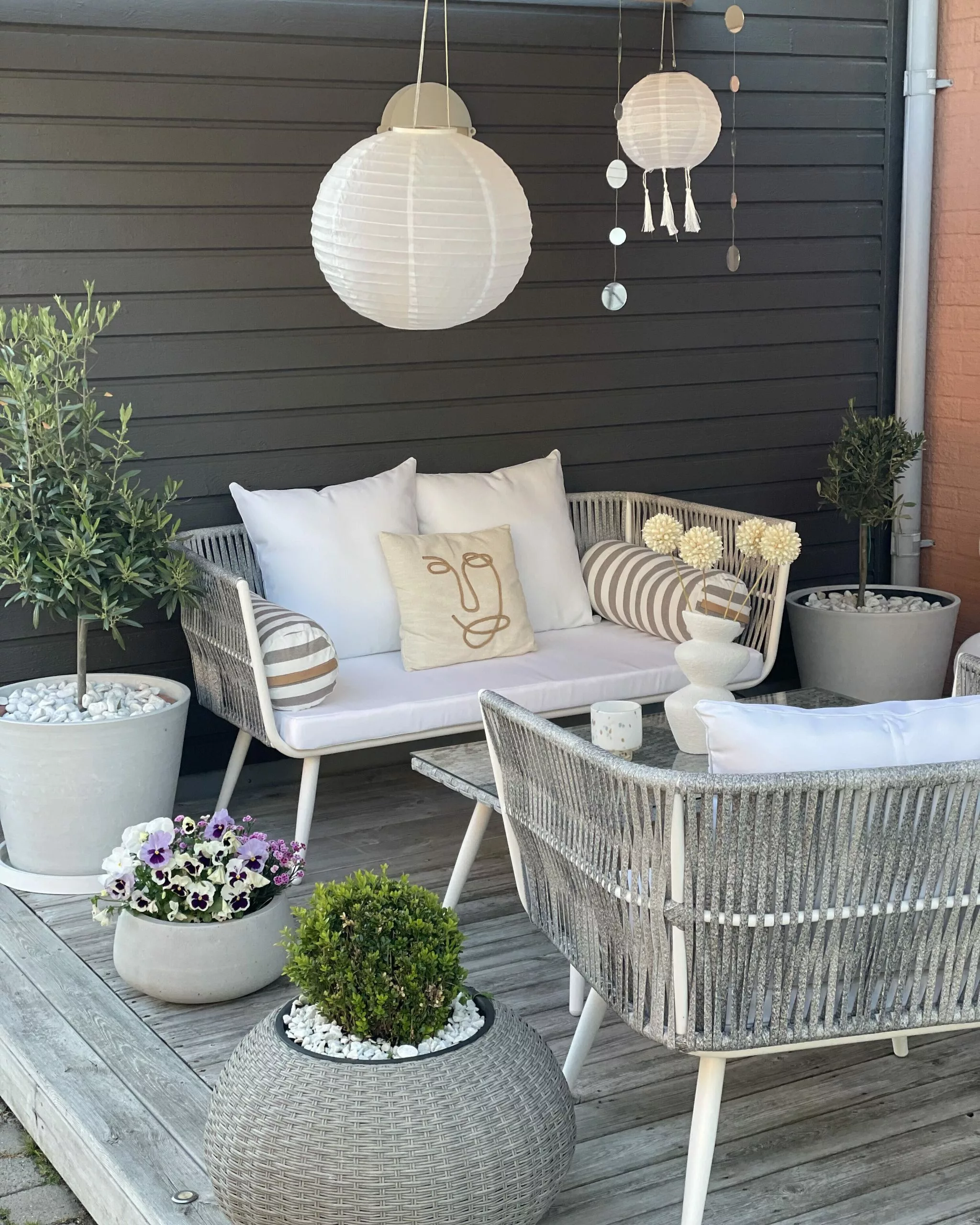 Beliani Puutarhasohvasetti Luonnonvalkoinen RAGUSA 6 Beliani Puutarhasohvasetti Luonnonvalkoinen RAGUSA - Image 6