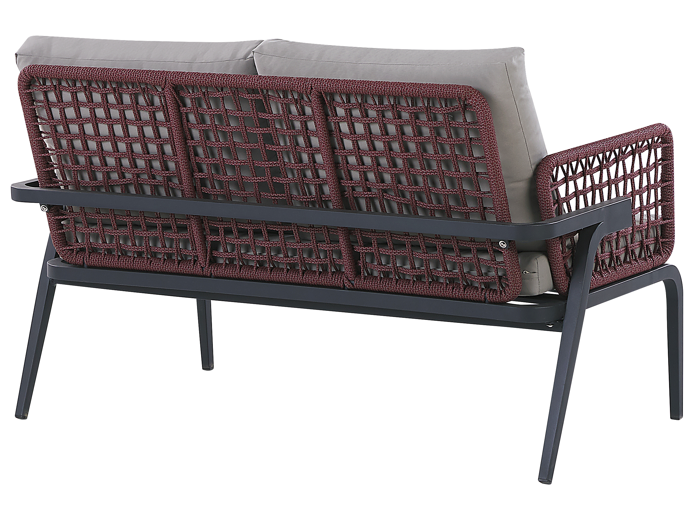 Beliani 4-istuttava Ulkosohvaryhmä Alumiini Harmaa SCIACCA 5 Beliani 4-istuttava Ulkosohvaryhmä Alumiini Harmaa SCIACCA - Image 5