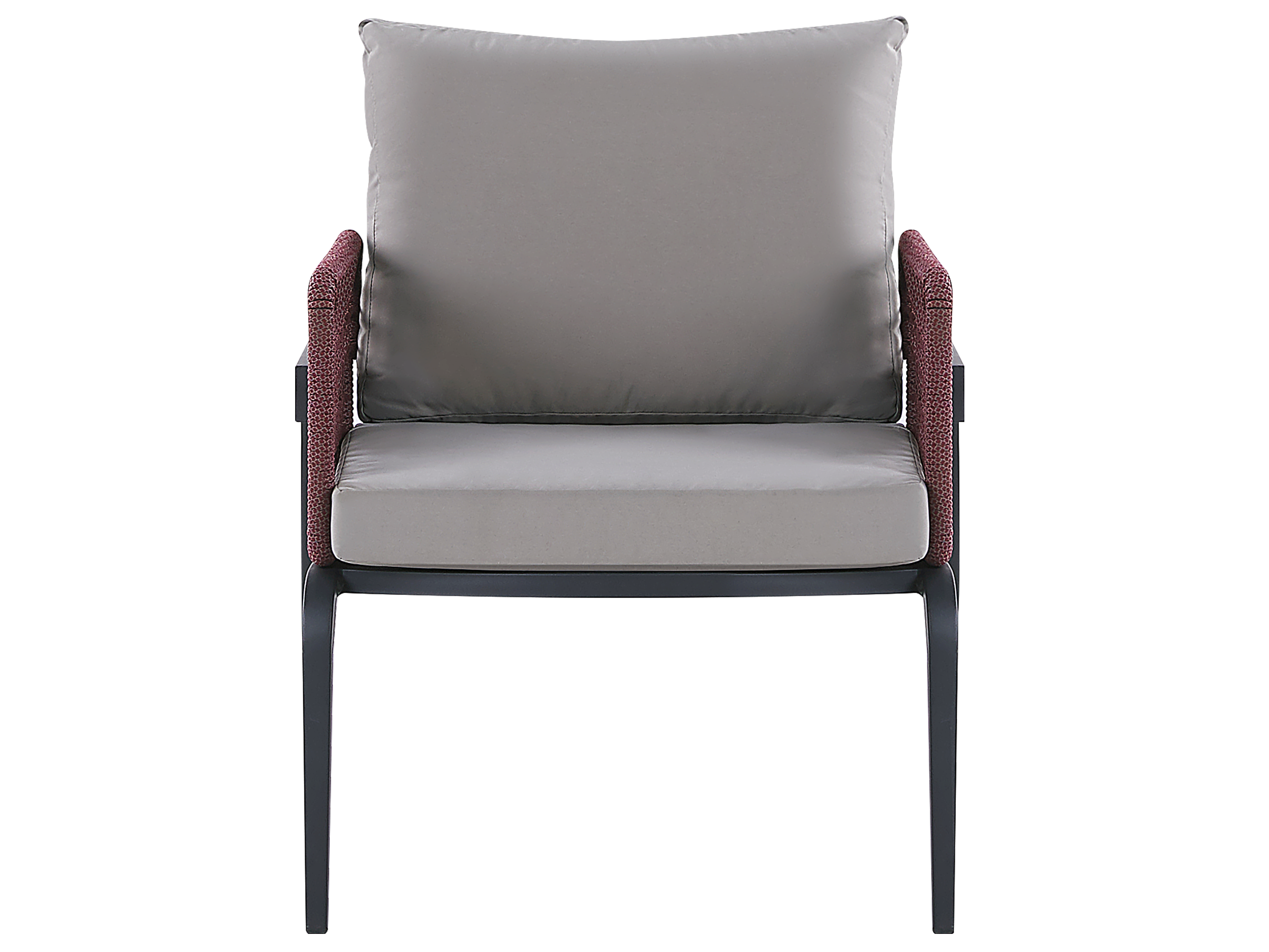 Beliani 4-istuttava Ulkosohvaryhmä Alumiini Harmaa SCIACCA 7 Beliani 4-istuttava Ulkosohvaryhmä Alumiini Harmaa SCIACCA - Image 7