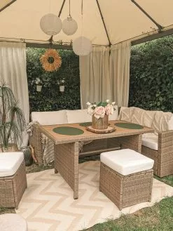 Beliani 5-istuttava Ulkosohvaryhmä Polyrottinki Ruskea BARDI 12 Beliani 5-istuttava Ulkosohvaryhmä Polyrottinki Ruskea BARDI -Ulkokalusteet shop undef src sa picid 826370 type whitesh image scaled