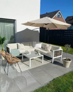 Beliani 4-istuttava Ulkosohvaryhmä Alumiini Vasenk. Valkoinen/ruskea BORELLO 14 Beliani 4-istuttava Ulkosohvaryhmä Alumiini Vasenk. Valkoinen/ruskea BORELLO -Ulkokalusteet shop undef src sa picid 827551 type whitesh image 3 scaled