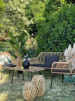 Beliani 4-istuttava Ulkosohvaryhmä Polyrottinki Luonnonväri MINORI 18 Beliani 4-istuttava Ulkosohvaryhmä Polyrottinki Luonnonväri MINORI -Ulkokalusteet shop undef src sa picid 827593 type whitesh image scaled