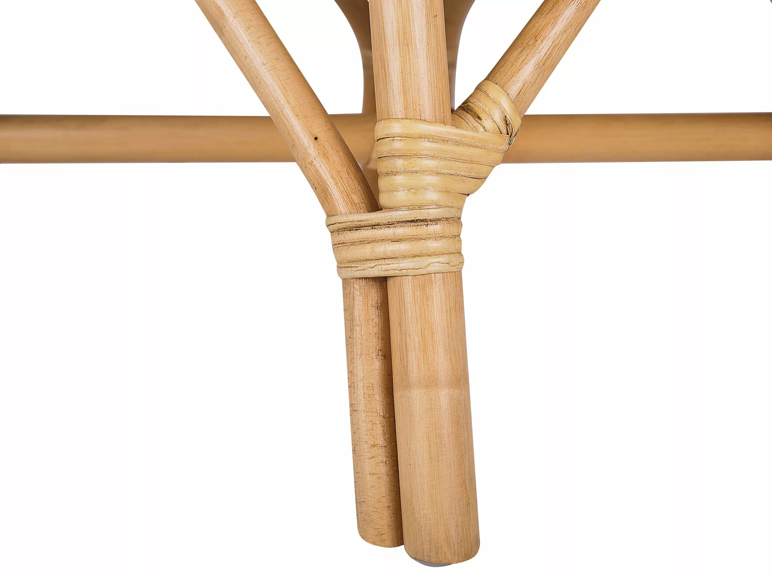 Beliani Lasten Riikinkukkotuoli Rottinki Luonnonväri FLORENTINE II - Image 7