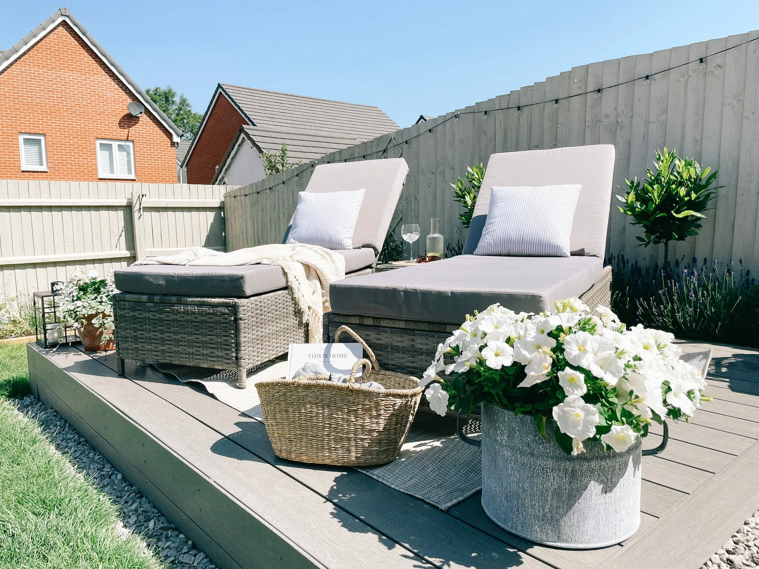 Beliani Aurinkotuoli Harmaa TURIN II - Image 3