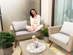 Beliani 4-istuttava Ulkosohvaryhmä Polyrottinki Harmaa VITTORIA 12 Beliani 4-istuttava Ulkosohvaryhmä Polyrottinki Harmaa VITTORIA -Ulkokalusteet shop undef src sa picid 828394 type whitesh image scaled