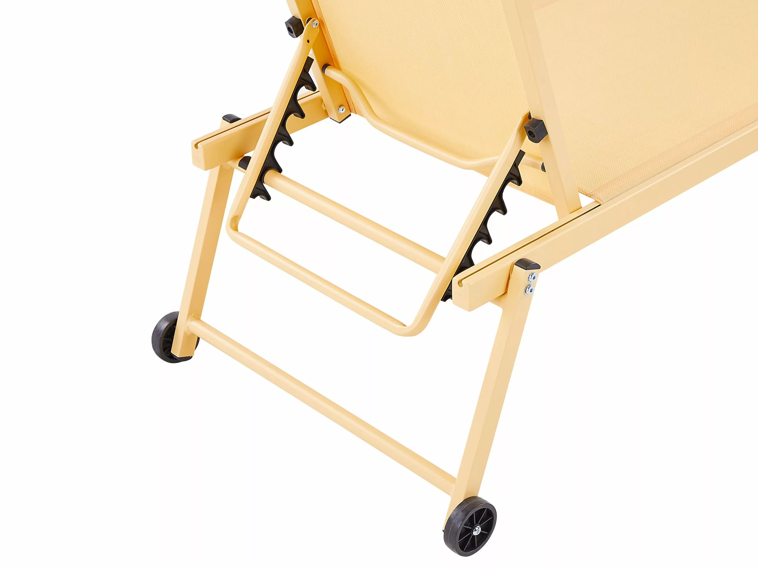 Beliani Keltainen Alumiininen Aurinkotuoli PORTOFINO - Image 6