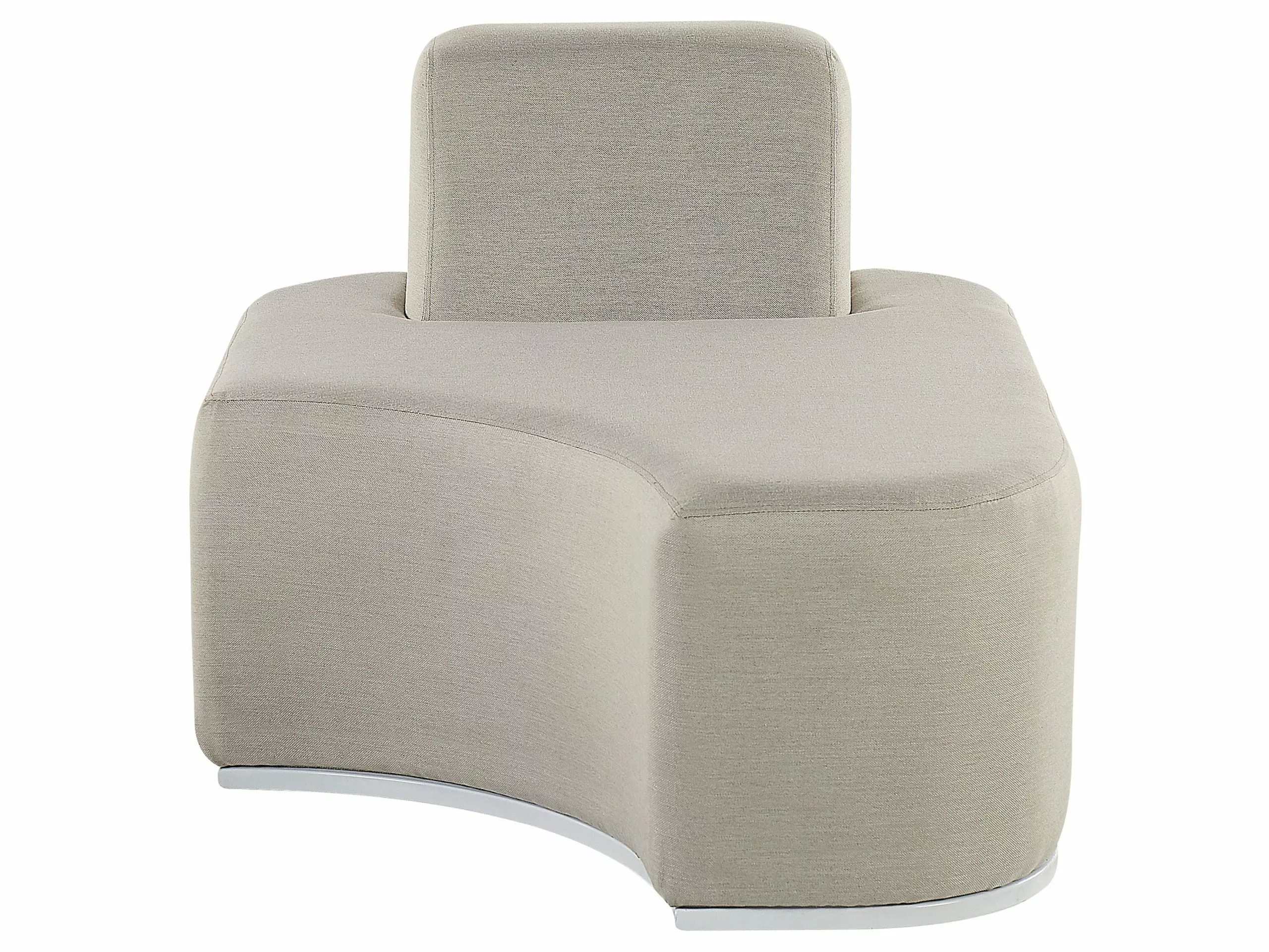 Beliani 2-istuttava Ulkosohvaryhmä Vaaleanharmaa FABRO 6 Beliani 2-istuttava Ulkosohvaryhmä Vaaleanharmaa FABRO - Image 6