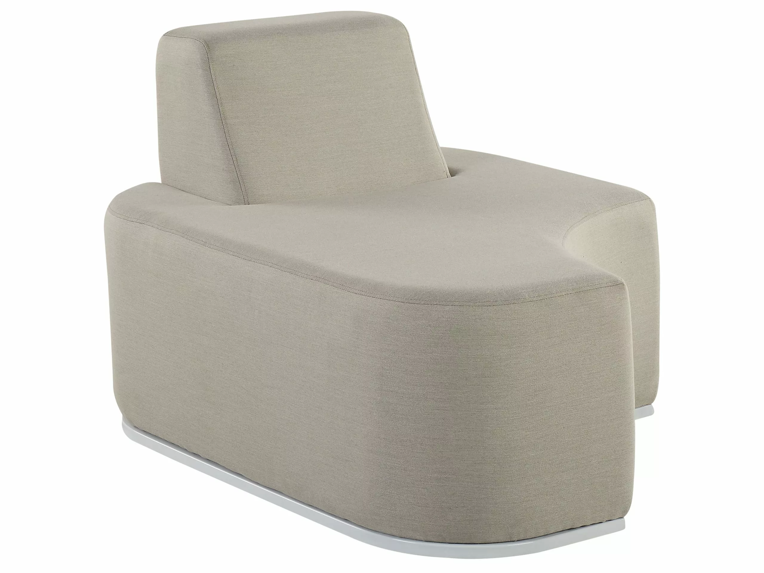 Beliani 4-istuttava Ulkosohvaryhmä Vaaleanharmaa FABRO 7 Beliani 4-istuttava Ulkosohvaryhmä Vaaleanharmaa FABRO - Image 7