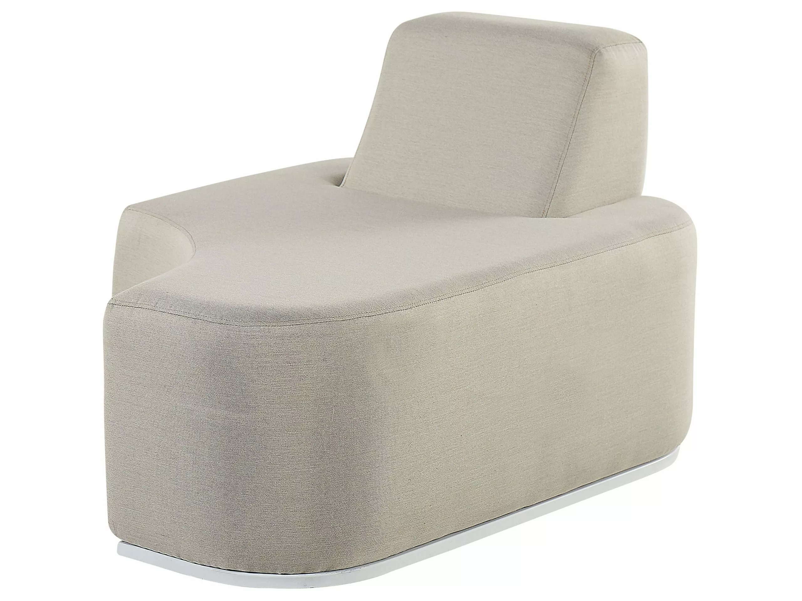 Beliani 4-istuttava Ulkosohvaryhmä Vaaleanharmaa FABRO 8 Beliani 4-istuttava Ulkosohvaryhmä Vaaleanharmaa FABRO - Image 8