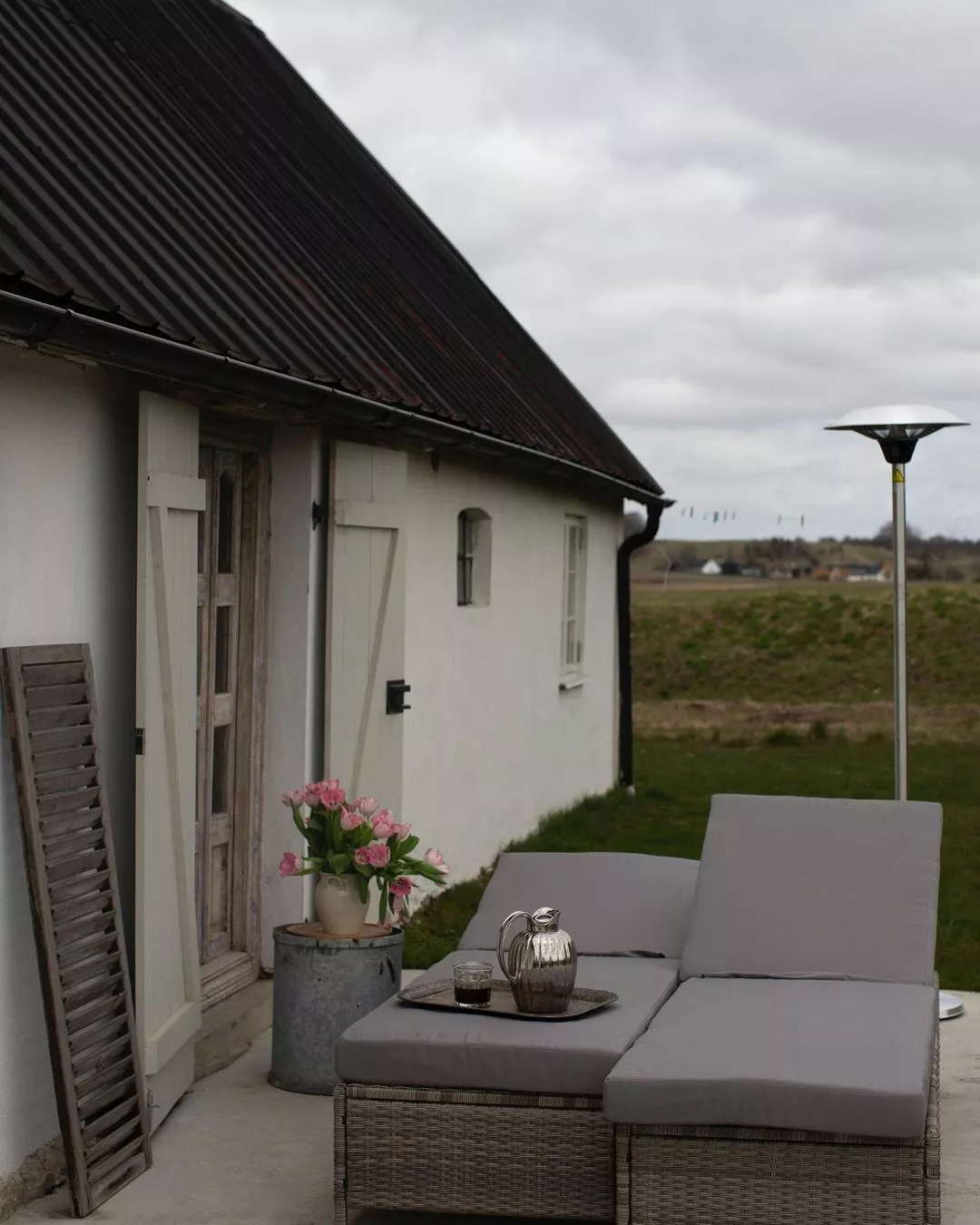 Beliani Aurinkotuoli Harmaa TURIN II - Image 5