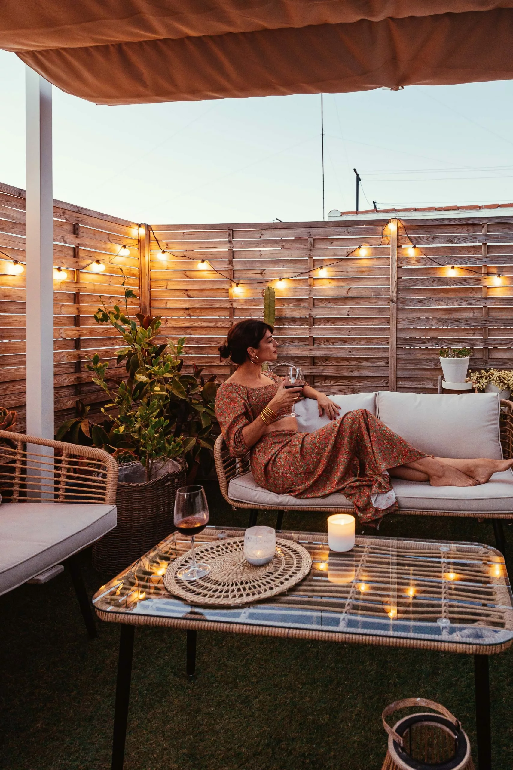 Beliani 4-istuttava Ulkosohvaryhmä Polyrottinki Luonnonväri CORINTH II 7 Beliani 4-istuttava Ulkosohvaryhmä Polyrottinki Luonnonväri CORINTH II - Image 7