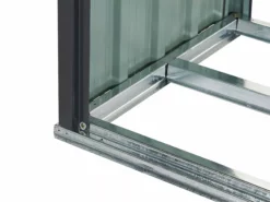 Beliani Puutarhavaja Teräs Grafiitinharmaa 270 X 158 Cm AOSTA -Ulkokalusteet shop undef src sa picid 835754 type whitesh image scaled