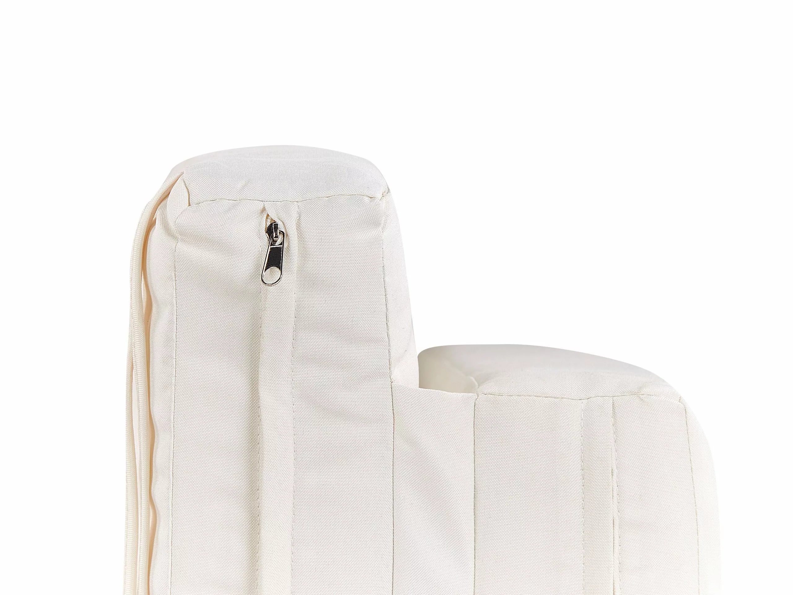 Beliani Aurinkotuoli Bambu Vaalea Puu/luonnonvalkoinen LIGURE - Image 7