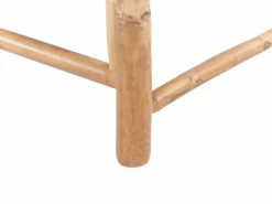 Beliani Aurinkotuoli Bambu Vaalea Puu/luonnonvalkoinen LIGURE -Ulkokalusteet shop undef src sa picid 838029 type whitesh image scaled