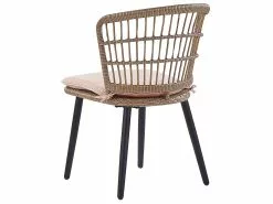 Beliani 6-istuttava Ulkoruokailuryhmä Polyrottinki Pastellipinkki ALIANO II -Ulkokalusteet shop undef src sa picid 851393 type whitesh image scaled