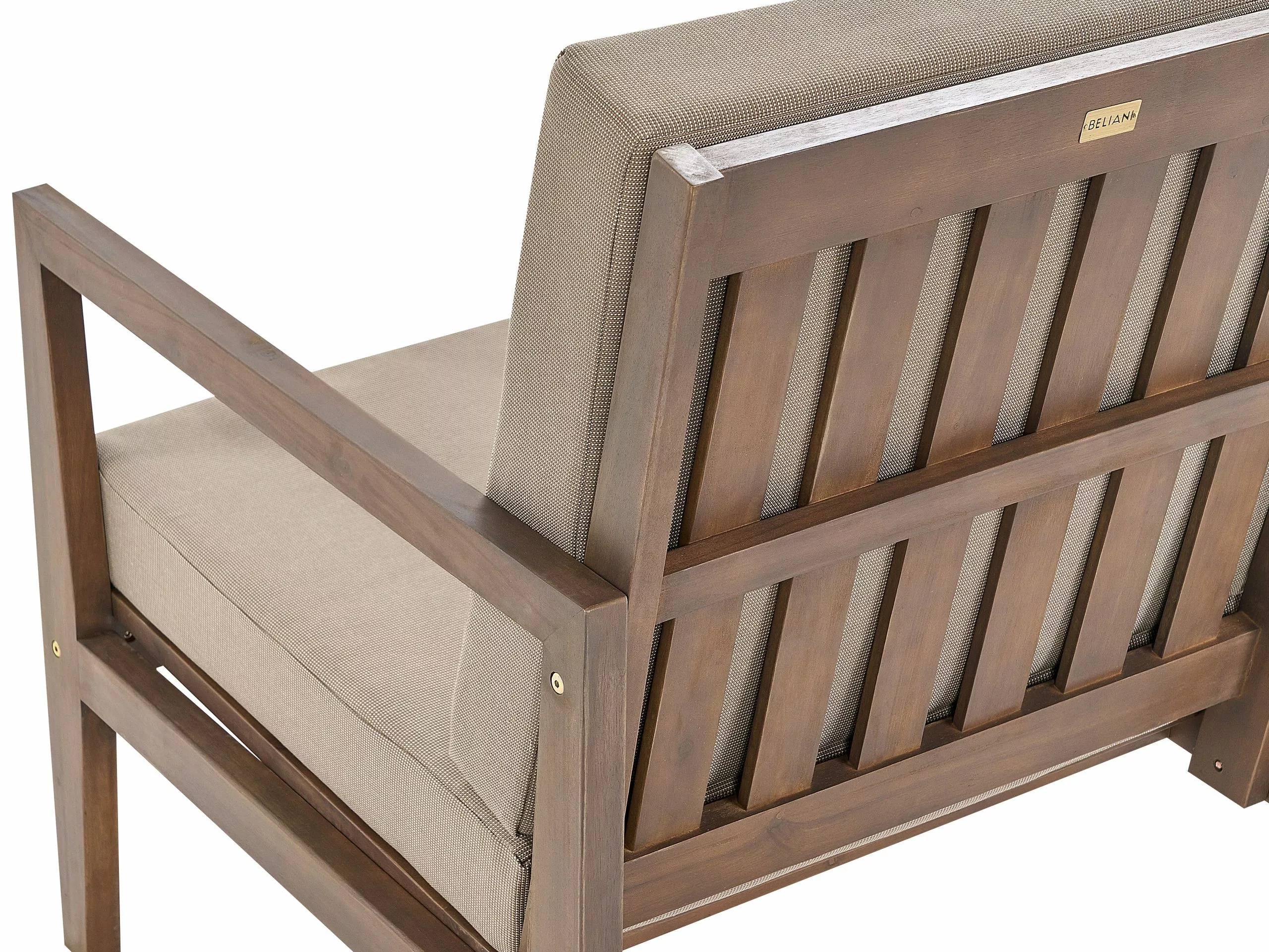 Beliani 7-istuttava Ulkosohvaryhmä Sertifioitu Akasiapuu Tumma Puu PATAJA 9 Beliani 7-istuttava Ulkosohvaryhmä Sertifioitu Akasiapuu Tumma Puu PATAJA - Image 9